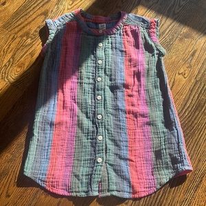 Girls Guaze Dress - Small